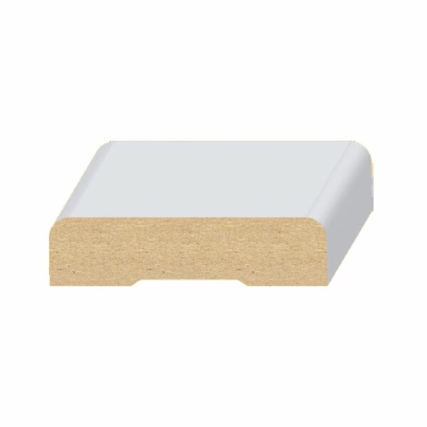 9/16" x 2-1/4" x 17' Ultralight MDF 2 Round Edge Casing
