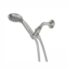 Attune 6-Spray Patterns Single Wall Mount 4 in. Handheld Shower Head in Spot Resist Brushed Nickel