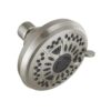 Delta 6-Spray Fixed Shower Head in Brushed Nickel