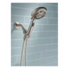 Delta 7-Spray 4.8 Handheld Shower Head in Brushed Nickel lifestyle