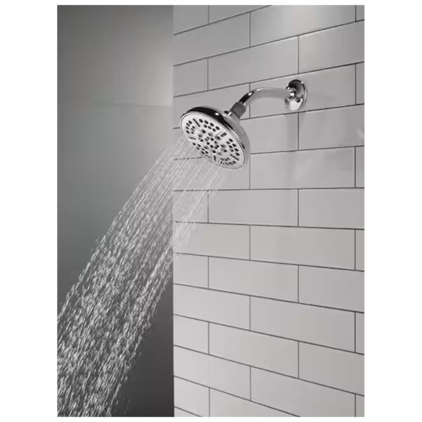Delta 8-Spray 6" Fixed Shower Head in Chrome lifestyle