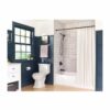 Engage 6-Spray Wall Mount Handheld Shower Head 1.75 GPM in Matte black