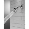 Foundations 3-Spray Patterns 1.75 GPM 3.63 in. Wall Mount Fixed Shower Head in Chrome lifestyle