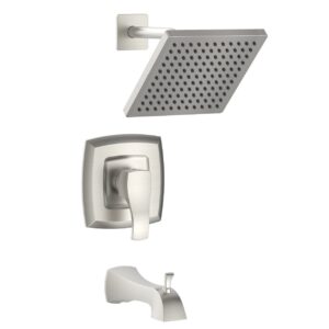 Laza Single-Handle Tub/Shower Faucet In Brushed Nickel