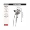 SureDock Magnetic 6-Spray Patterns chrome