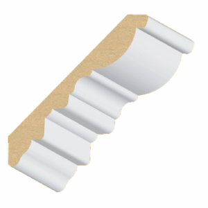 9/16" x 4-1/2" x 16' Ultralight MDF Savannah Crown