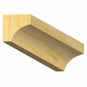 3/4" x 3/4" x 8' Solid Pine Cove