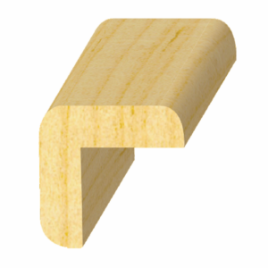 1" x 1" x 8' Solid Pine Outside Corner Guard