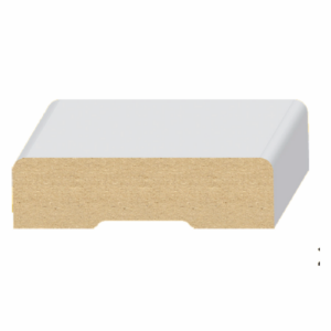 3/4" x 2-3/4" x 7' Ultralight MDF 2 Round Edge Casing