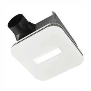 Broan Roomside CleanCover 80 CFM 0.7 Sone Exhaust Fan With LED Light