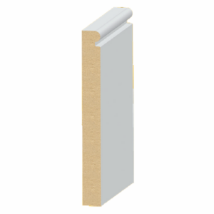 1/2" x 5-1/4" x 16' Ultralight MDF Contemporary Base
