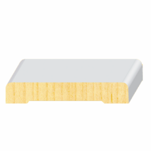 9/16" x 3-1/4" x17' Primed FJ Pine 2 Round Edge Casing