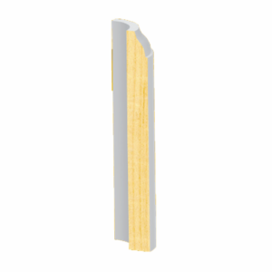 9/16” x 5-1/4” Primed Finger-Jointed Coronado #618 Base Radius Corner