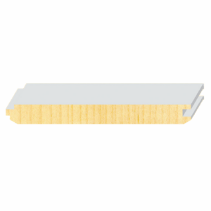5/8" x 5-1/2" x 16' Primed FJ Pine Reversible V-Groove/ Nickel Gap T&G Wainscot