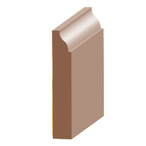 9/16" x 3-1/4" x 12' Oak Coronado/#623 Base
