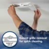 Broan-NuTone® Roomside Series Bathroom Exhaust Fan w/ LED Light, 80 CFM, ENERGY STAR®
