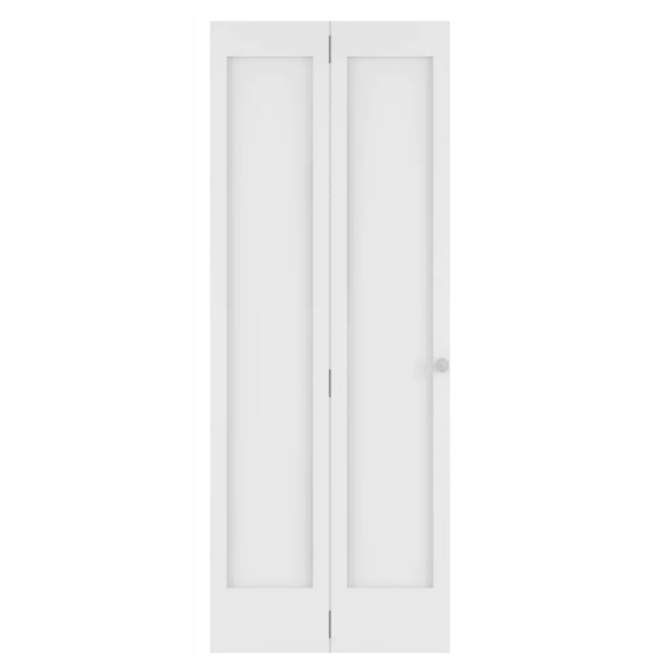 1-Panel Shaker Bifold Closet Door