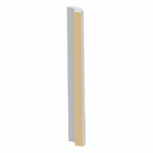 1/2" x 7-1/4" Ultralight MDF 1 Eased Edge Craftsman Base Round Corner