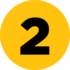 #2 icon, black on yellow circle